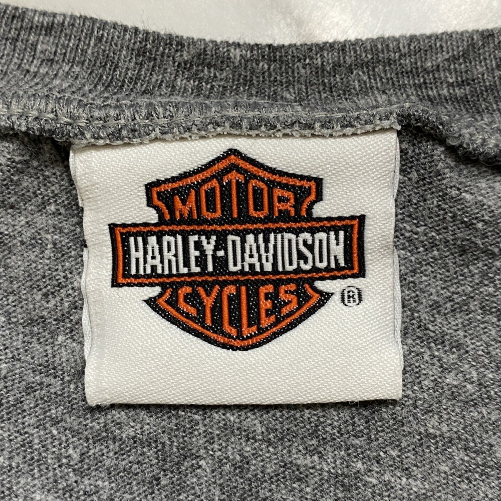 Harley Davidson STURGIS SOUTH DAKOTA Women's T Shirt Size S Gray Chest 16" L 26" - Picture 3 of 10